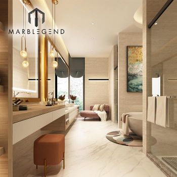 Modern style luxury villa house interior design3d Rendering architectural design service