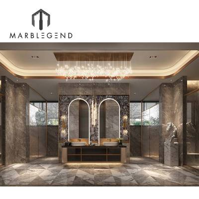 Nigeria Modern Luxury Villa Project Living Room Bathroom Interior Design Service