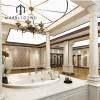 spa bathroom interior design marble floor onyx wall luxury style decor service