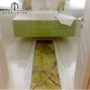 PFM custom green onyx properties onyx marble slab floor luxury stone bathroom wall