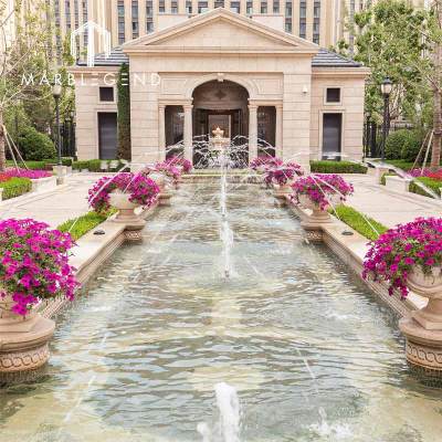 Villa Project Portuguese limestone facade cladding exterior building curtain wall