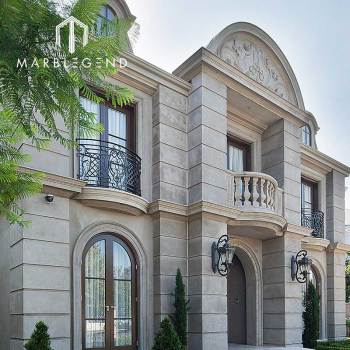 factory limestone price limestone wall cladding stones exterior villa house building facade panels