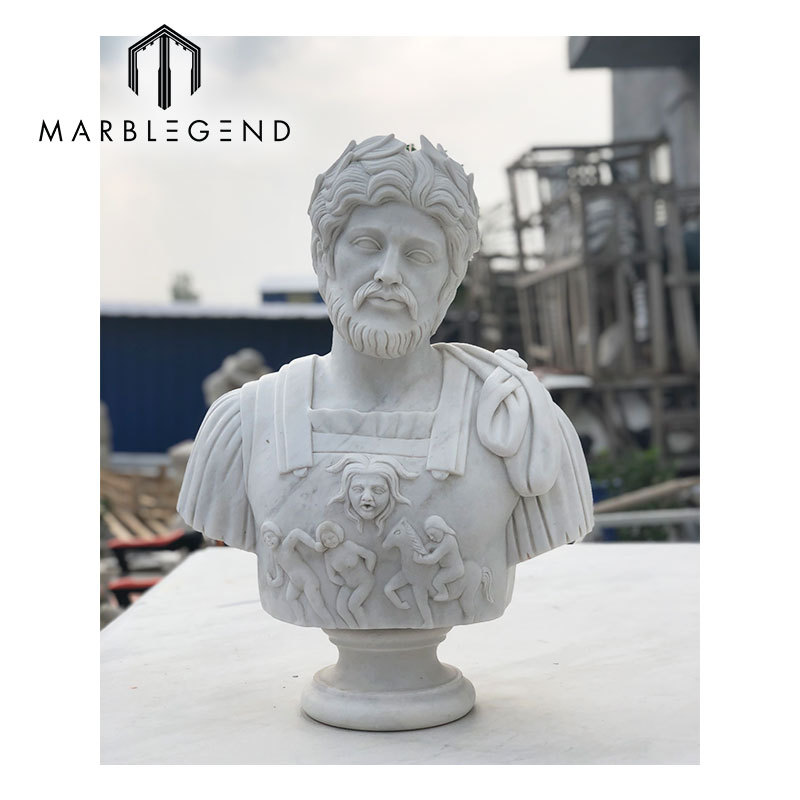 aesthetic marble head statue garden statue venus white marble sculpture