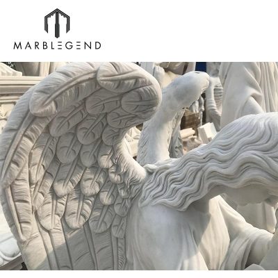 manufacture italian angel marble statues life size aesthetic marble statues for sale