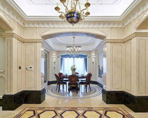 Custom Classic Hand Carving Marble Wall Panel Natural Stone Cladding For Luxury Villa 丨Palace