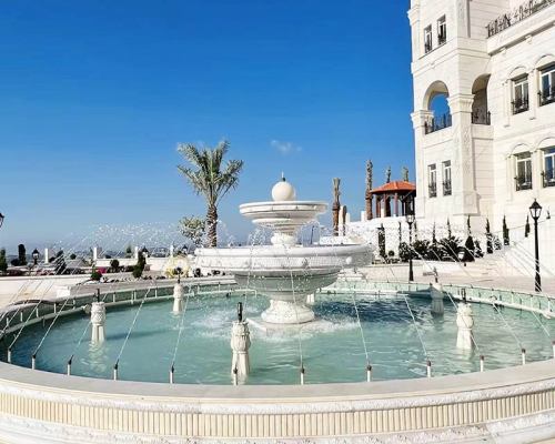 Custom Carved Marble Fountain Outdoor丨Garden丨Wall Large Marble Fountain