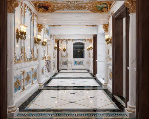 custom natural white marble tile flooring marble slab price wall for villa decor