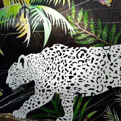 manufacturer custom marble medallion floor 丨wall  tile design for villa decor