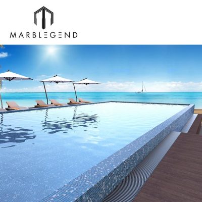 pool mosaic tile supplier custom aquablu glass mosaic swimming pool floor tile