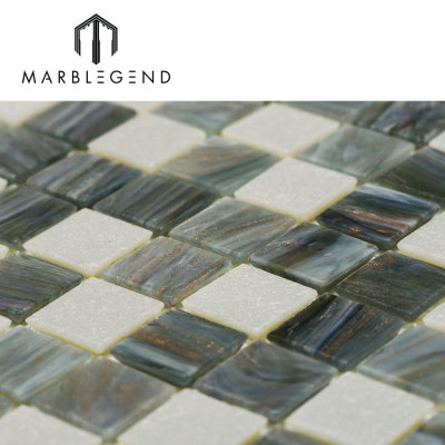 the mosaic company custom greek swimming pool glass mosaic floor tile for villa project