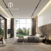 living room interior design luxury modern villa丨home art deco interior design service