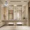 Customized Bathroom Interior Design Solutions: Turn-key Projects with Natural Marble Material