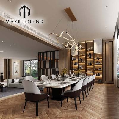 modern house interior design art deco interior design service villa project  in Doha