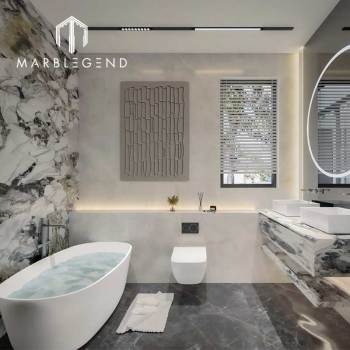 Enhance Your Luxury Villa with Exclusive OEM Interior Design - Unmatched Bathroom 丨 Living Room 丨Cloakroom 丨 Kitchen Solutions