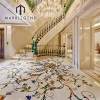Exquisite Waterjet Marble Inlay Medallion Flooring for Your Luxury Villa - OEM Interior Design Service