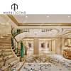 Exquisite Waterjet Marble Inlay Medallion Flooring for Your Luxury Villa - OEM Interior Design Service