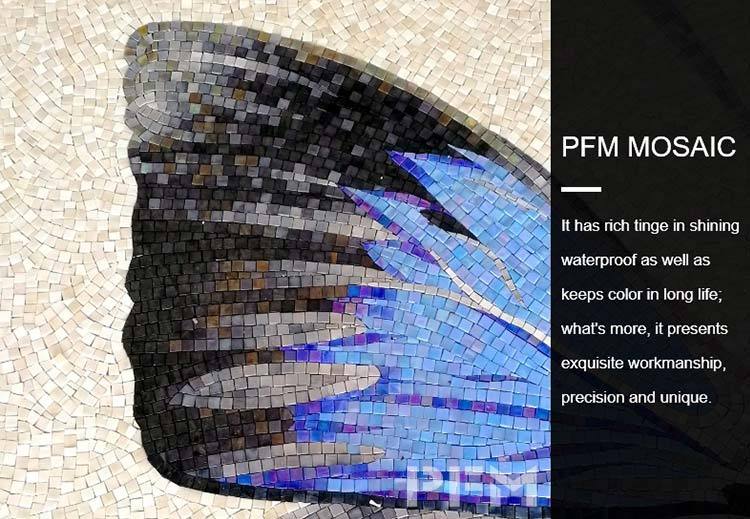 PFM art mosaic mural