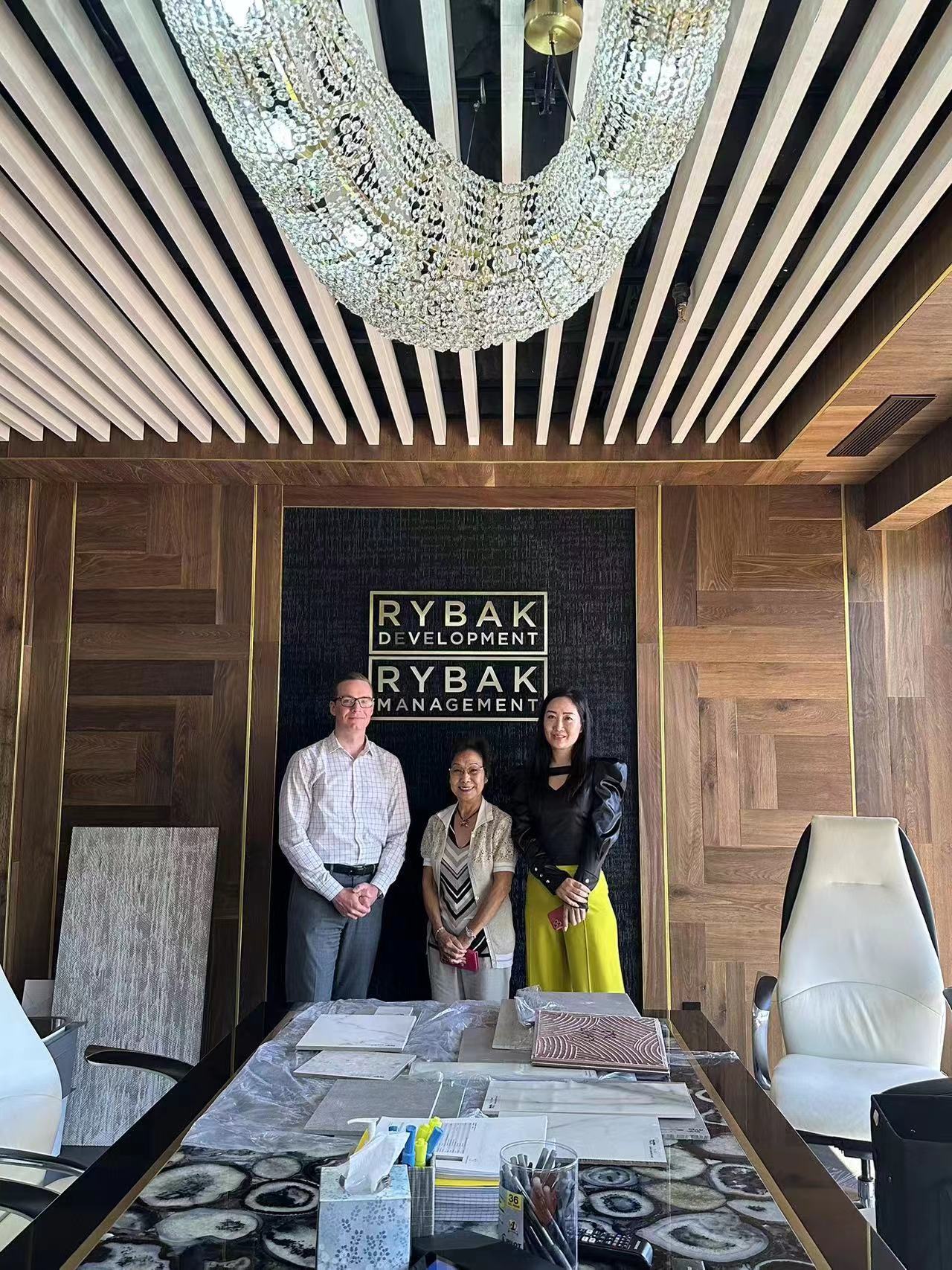Meeting with our New York Client Rybak Development
