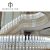 Luxury K9 Crystal Stairs Railings Custom Crystal Glass Balcony Railing Handrail Baluster with Light