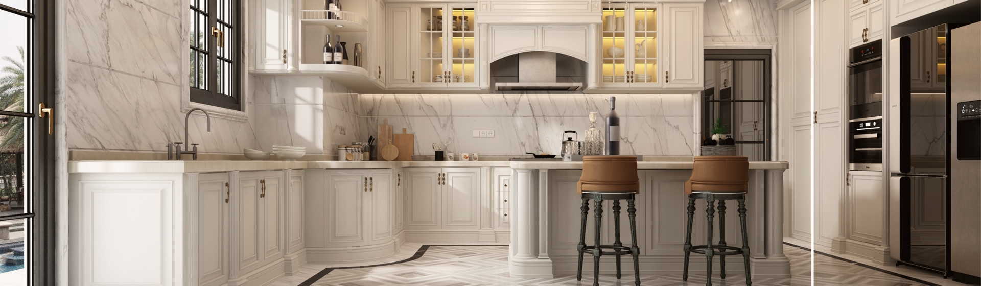 Luxury House Kitchen Solution