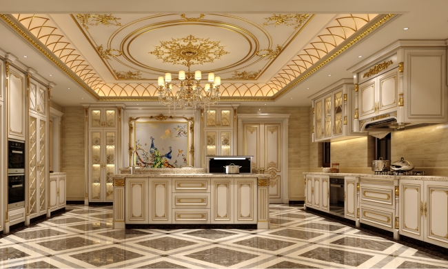 Classical Palace Kitchen Design