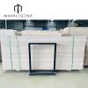 Wholesale Outdoor and Indoor Italy White Travertine Flooring Tile Premiumc Polished Travertine wall Slab