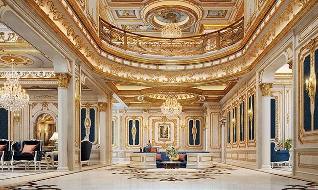 Luxury Palace Entrance Hall