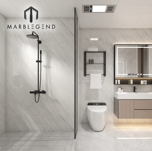 Thin Marble Panels Wholesale Manufacturer Custom Cut 10mm Milano White Marble Tiles For Wall And Flooring