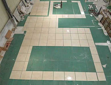 marble flooring production