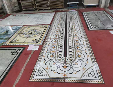 marble flooring production