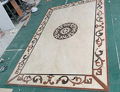 marble flooring production