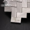 PFM External wall cladding Stone Mosaic Tiles Custom Tasso White Marble Mosaic Tiles For Flooring