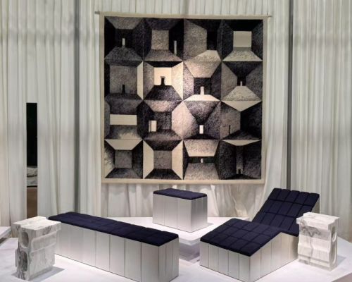 South Africa’s Iconic Design Brand OKHA × PFM Quarry: Milano White Marble Dazzles at Guangzhou Design Expo!