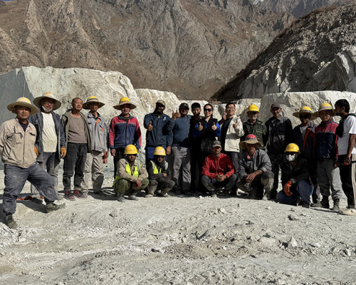 What's the Story Behind Our International Quarry Team at the Foot of the Mountains?