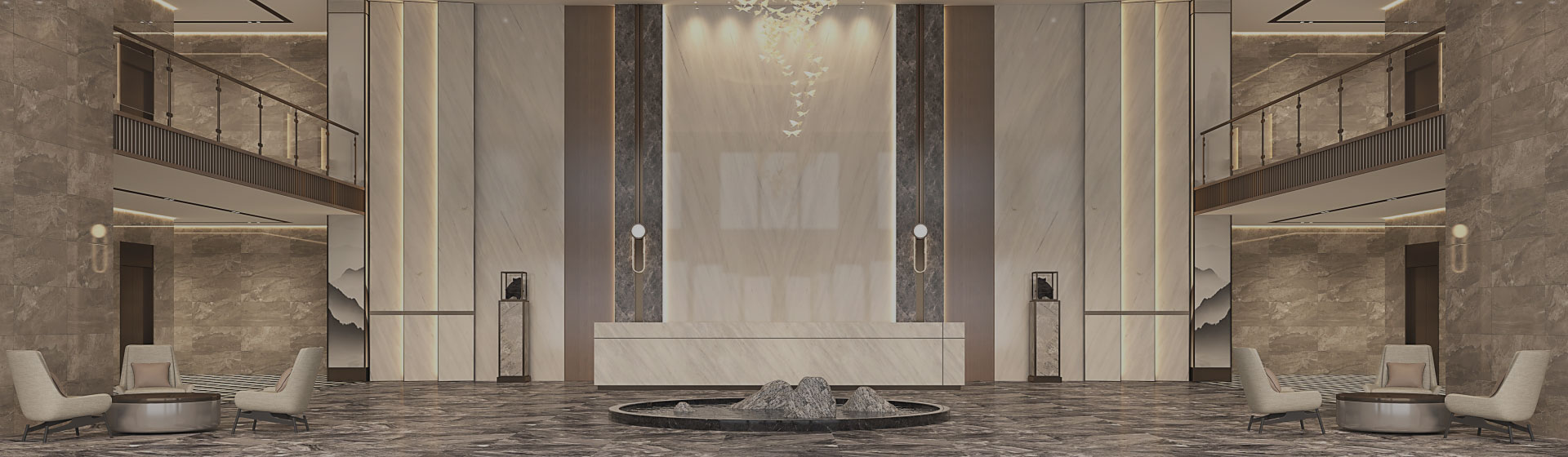 Milano White Marble Wall Tiles For hotle Projects