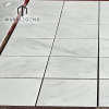 factory direct supplier luxury polished milano white marble thin slab slim marble tiles for bathroom lobby