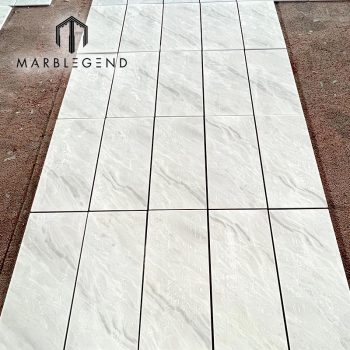 Wholesale Polished hotel Marble Manufacturer 10mm Milano White  Bathroom Marble Tiles