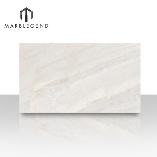 Factory Direct Supply Custom Polished White Marble Slabs High Gloss Durable for Hotel Wall Floor Villa Stair