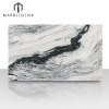 Natural Marble Manufacturer Luxurious Modern Black and White Veined Marble slabs for hotel villa wall flooring
