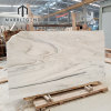 Luxury High-quality Milano White Marble Slab Natural Stone for Villa living room hotel lobby wall cladding flooring public buildings decoration