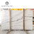 Milano White Marble Slabs Supplier Cutstom Polished Lobby Marble Wall Tiles Design