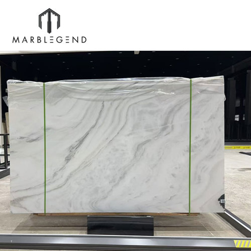 Turnkey Hotel Solution with 18mm Premium Milano White Marble Slabs for Wall & Flooring