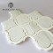 PFM Milano White Marble Arabesque Waterjet Mosaic Supplier Custom Polished  White Marble Lantern Mosaic Tiles For Wall And Floor