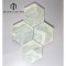Milano White Marble Hexagon Waterjet Mosaic Tile with Topographic Contour Pattern for Villa and hotel Project
