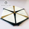 Bespoke Hexagon Waterjet Mosaic Supplier Milano White and Green Marble Mosaic Flooring Tiles