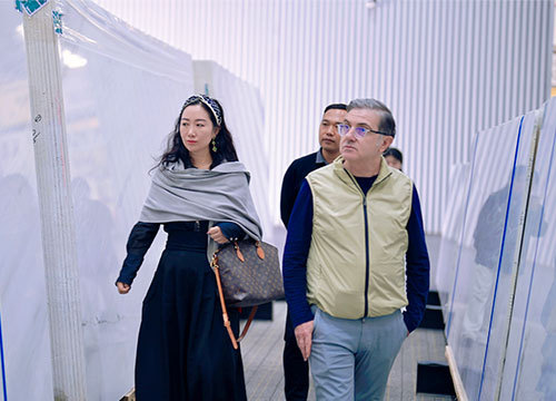 Antolini’s Second Visit: From Xiamen Exhibition to Shuitou Showroom