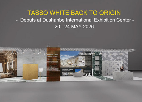 Meet Tasso white At Tajikstan Dushanbe EXPO Center on May 20th.