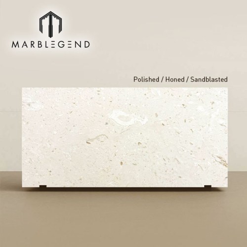 Custom Limestone Slabs Cut to Size for Exterior Wall Cladding Projects
