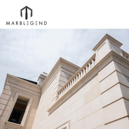 Custom Limestone Slabs Cut to Size for Exterior Wall Cladding Projects