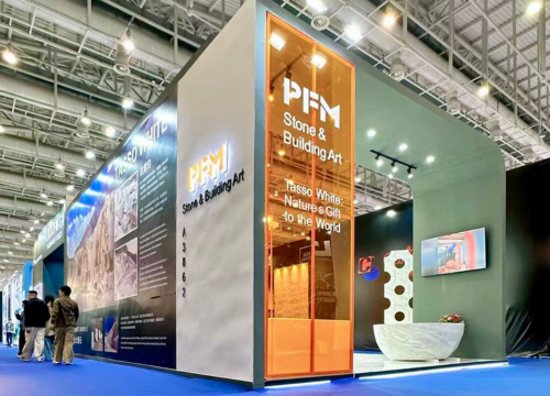 Tasso White Marble Debuts at Xiamen Stone Fair, Attracting Global Designers and Distributors